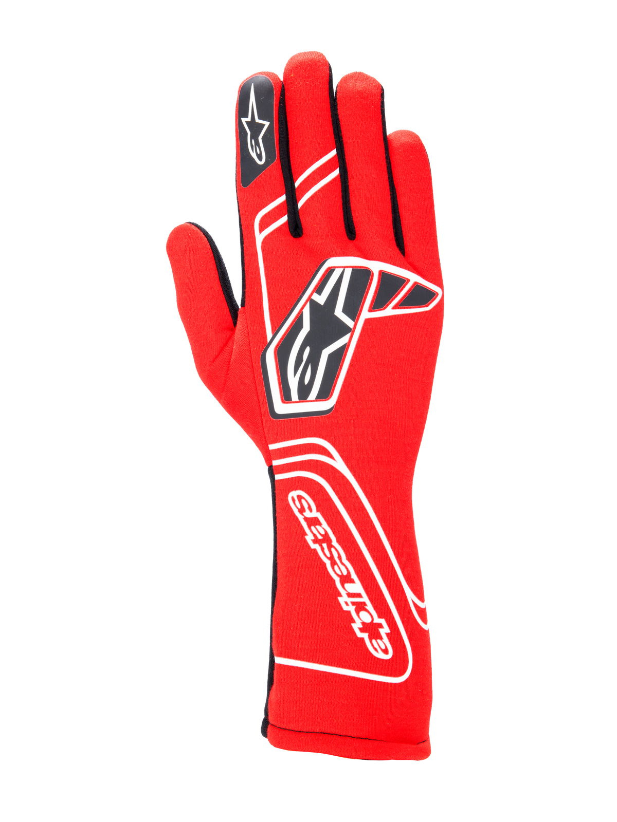 Alpinestars Tech-1 Start V4 Gloves SFI Red auto racing gloves – image 1