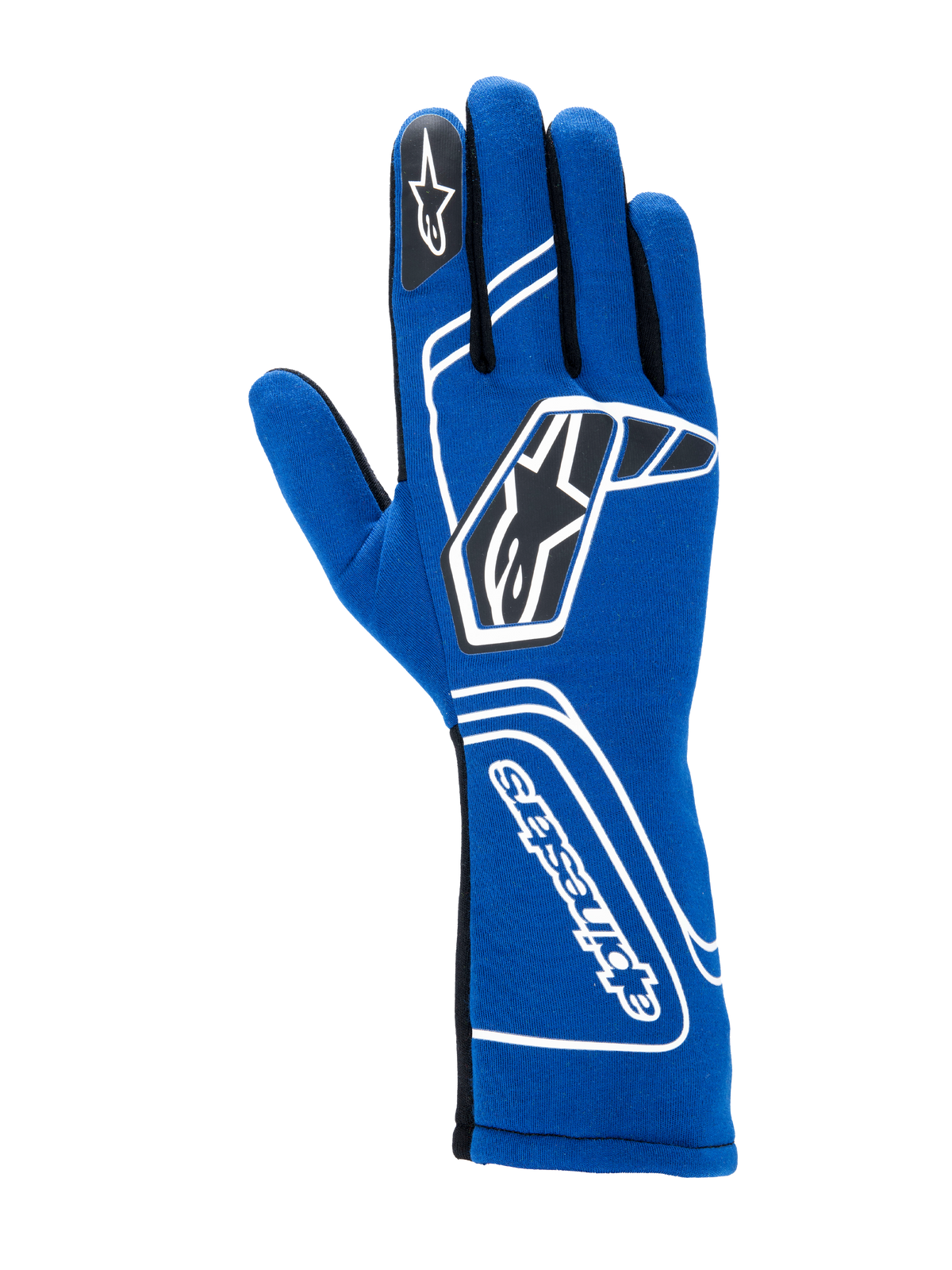 Alpinestars Tech-1 Start V4 Gloves SFI Royal Blue auto racing gloves – image 1