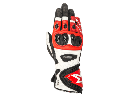 Alpinestars Supertech Gloves Black/White/Red motorcycle gloves – image 1