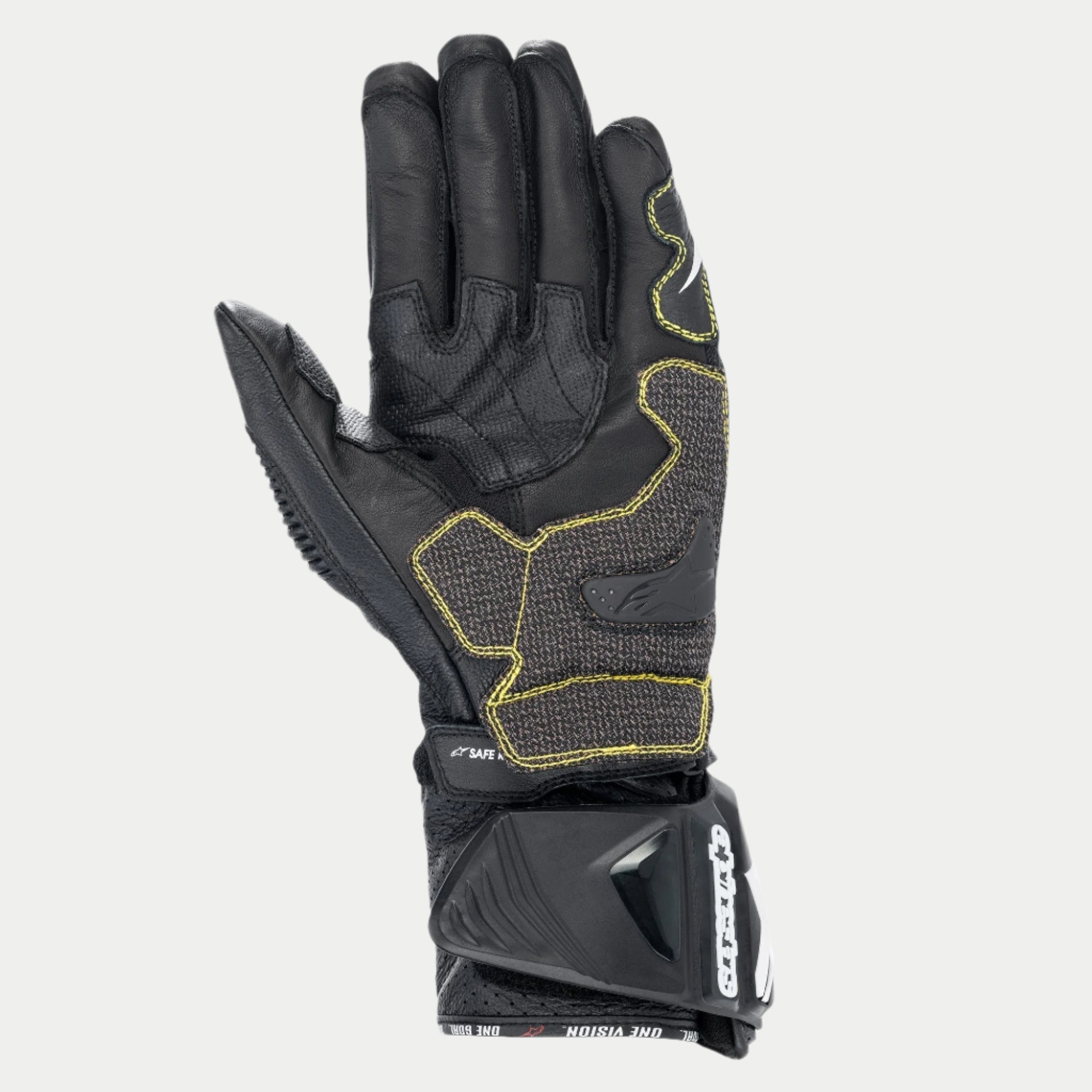 Alpinestars GP Tech V2 S Gloves Black/White motorcycle gloves – image 2