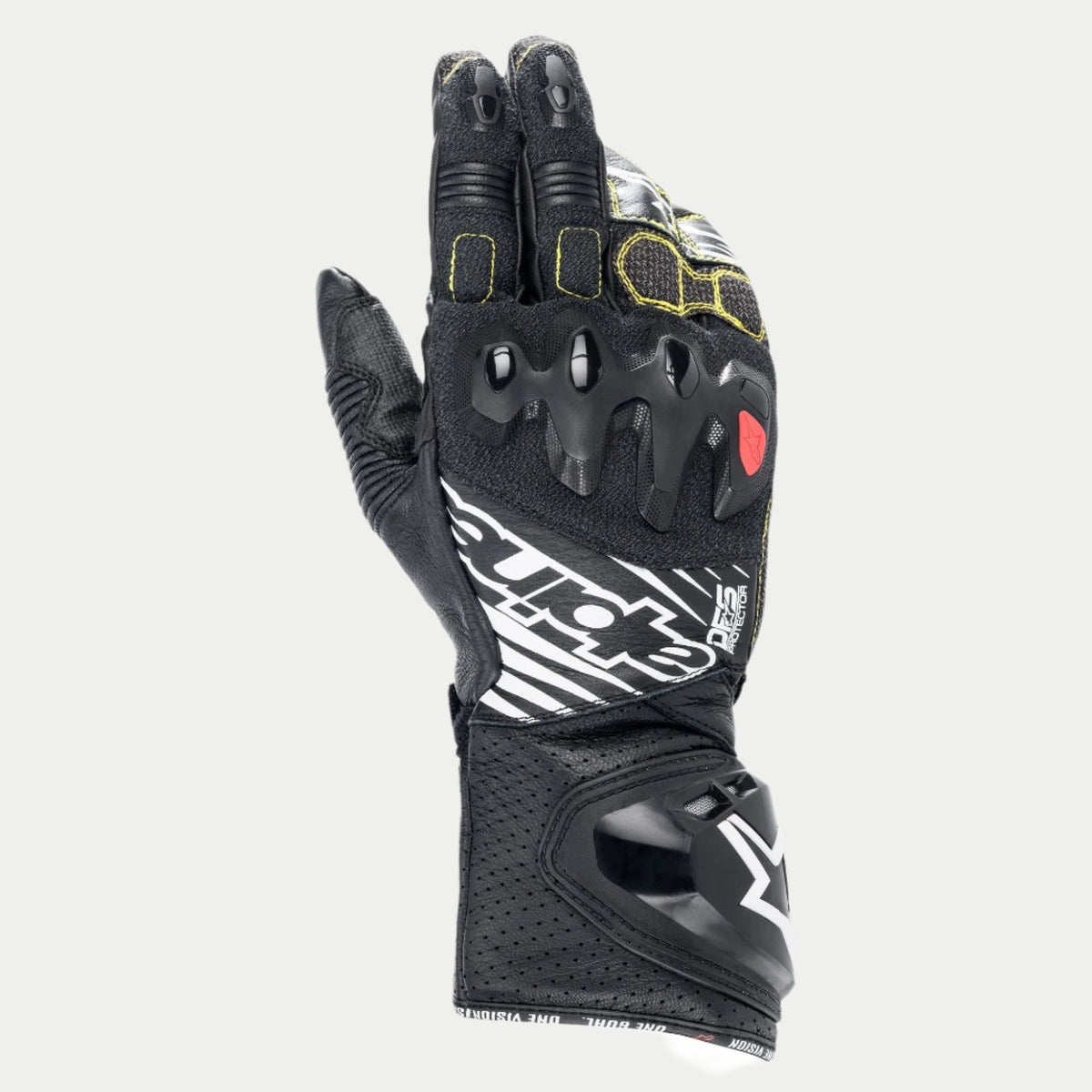 Alpinestars GP Tech V2 S Gloves Black/White motorcycle gloves – image 1