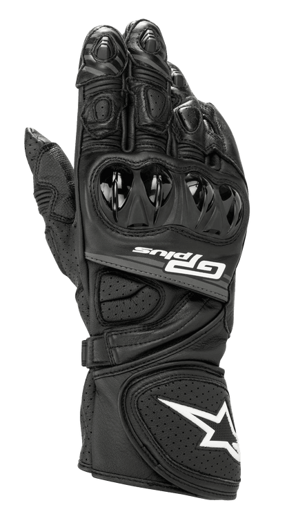 Alpinestars GP Plus R V2 Gloves Black motorcycle gloves – image 1