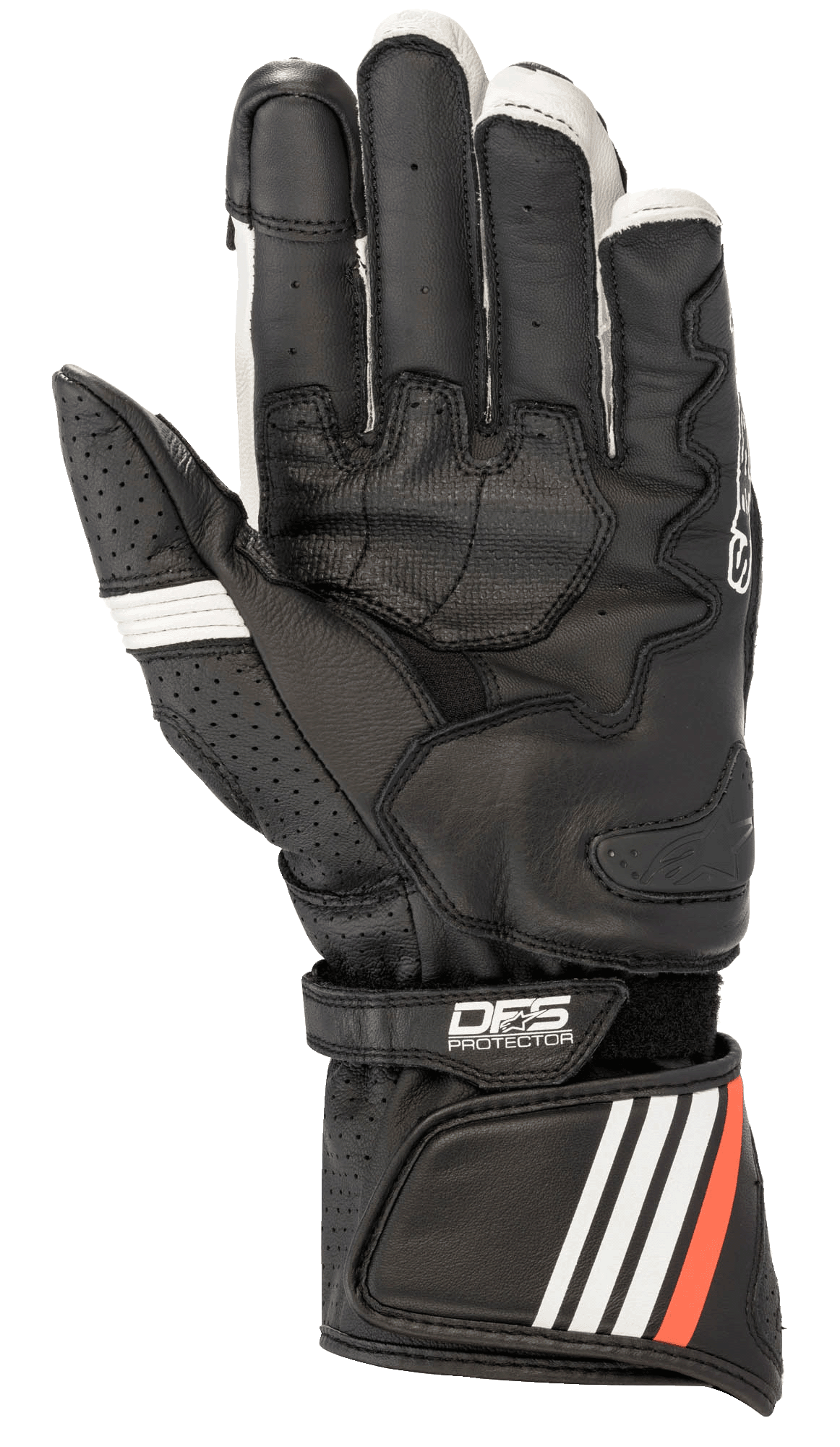 Alpinestars GP Plus R V2 Gloves Black/White motorcycle gloves – image 2