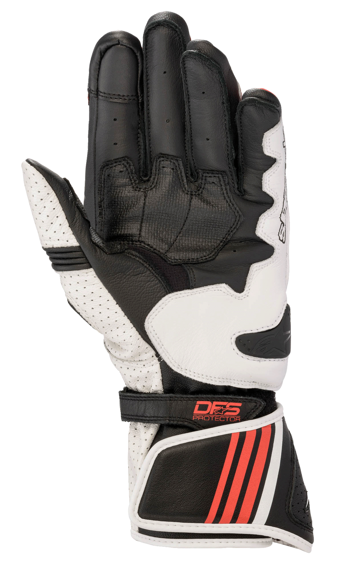 Alpinestars GP Plus R V2 Gloves Black/White/Red motorcycle gloves – image 2