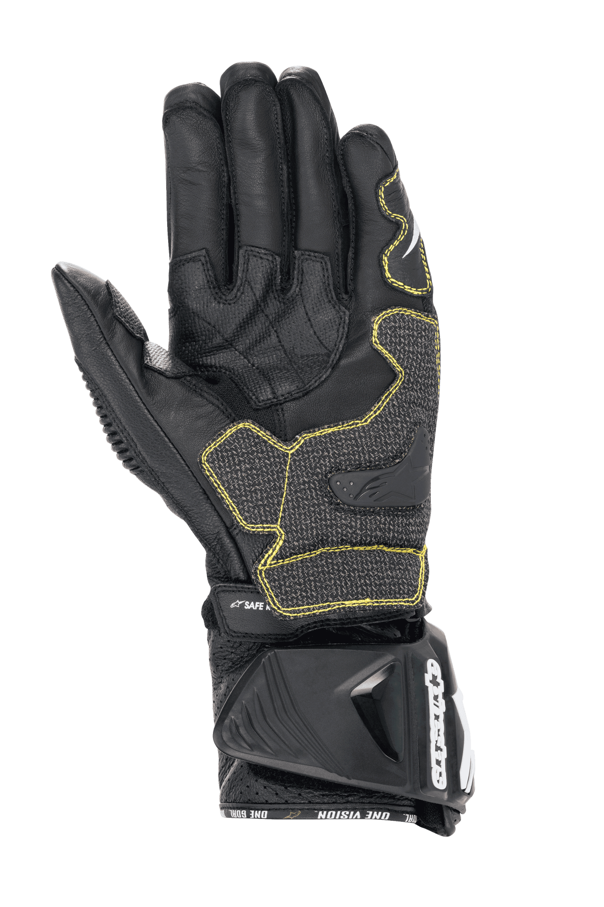 Alpinestars GP Tech V2 Gloves Black/White motorcycle gloves – image 2