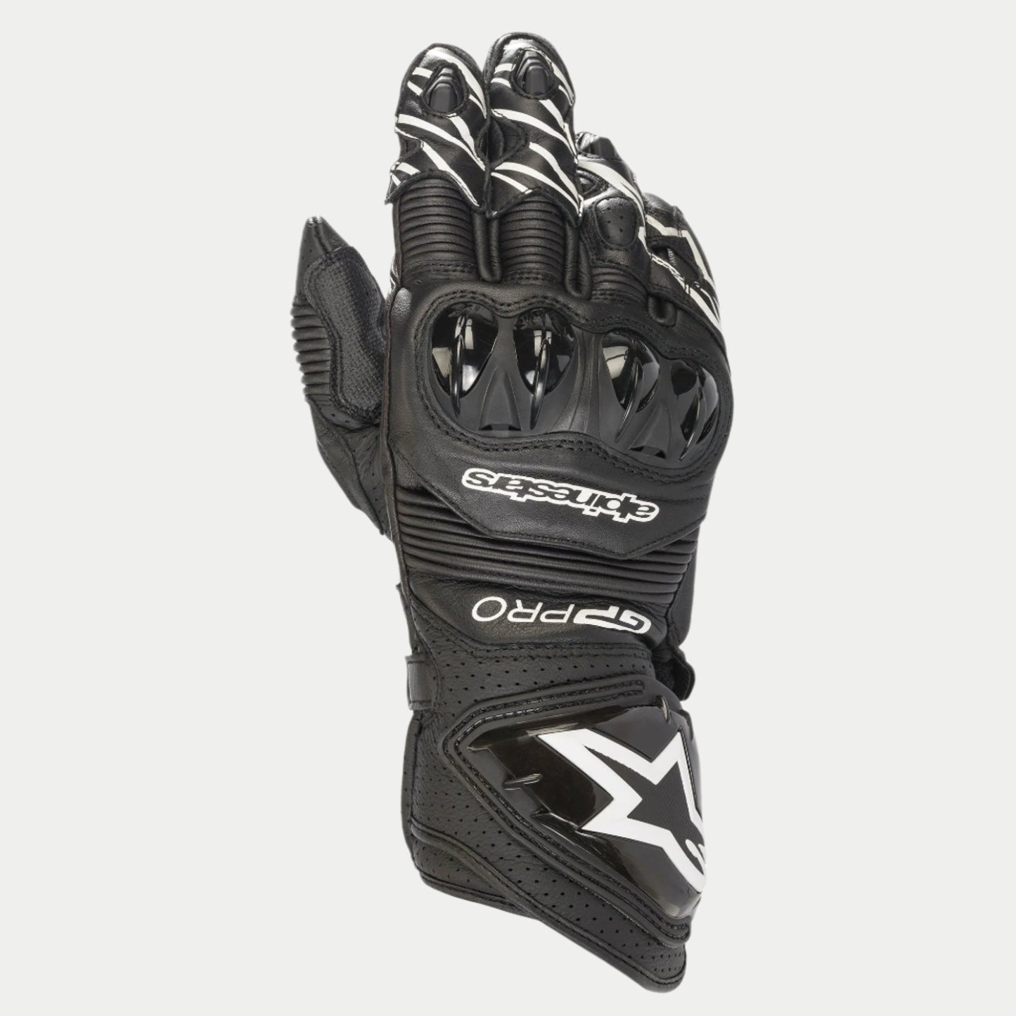 Alpinestars GP Pro RS3 Gloves Black motorcycle gloves – image 1