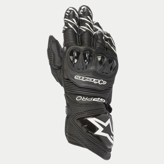 Alpinestars GP Pro RS3 Gloves Black motorcycle gloves – image 1