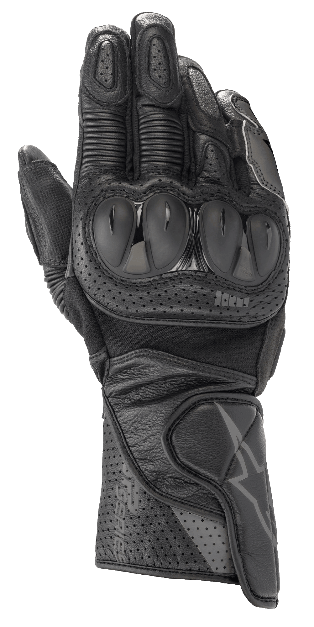 Alpinestars SP-2 V3 Gloves Black/Anthracite motorcycle gloves – image 1