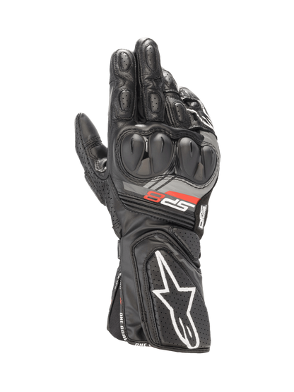Alpinestars SP-8 V3 Gloves Black motorcycle gloves – image 1