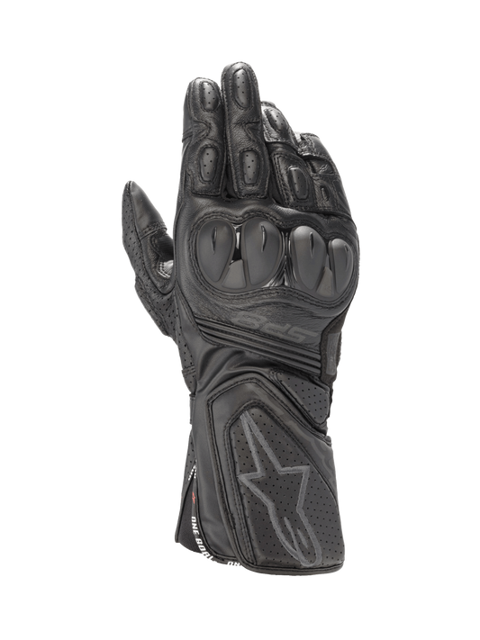 Alpinestars SP-8 V3 Gloves Black/Black motorcycle gloves – image 1