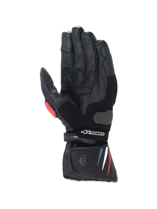 Alpinestars Honda SP-8 V3 Gloves Black/Bright Red/Blue motorcycle gloves – image 2