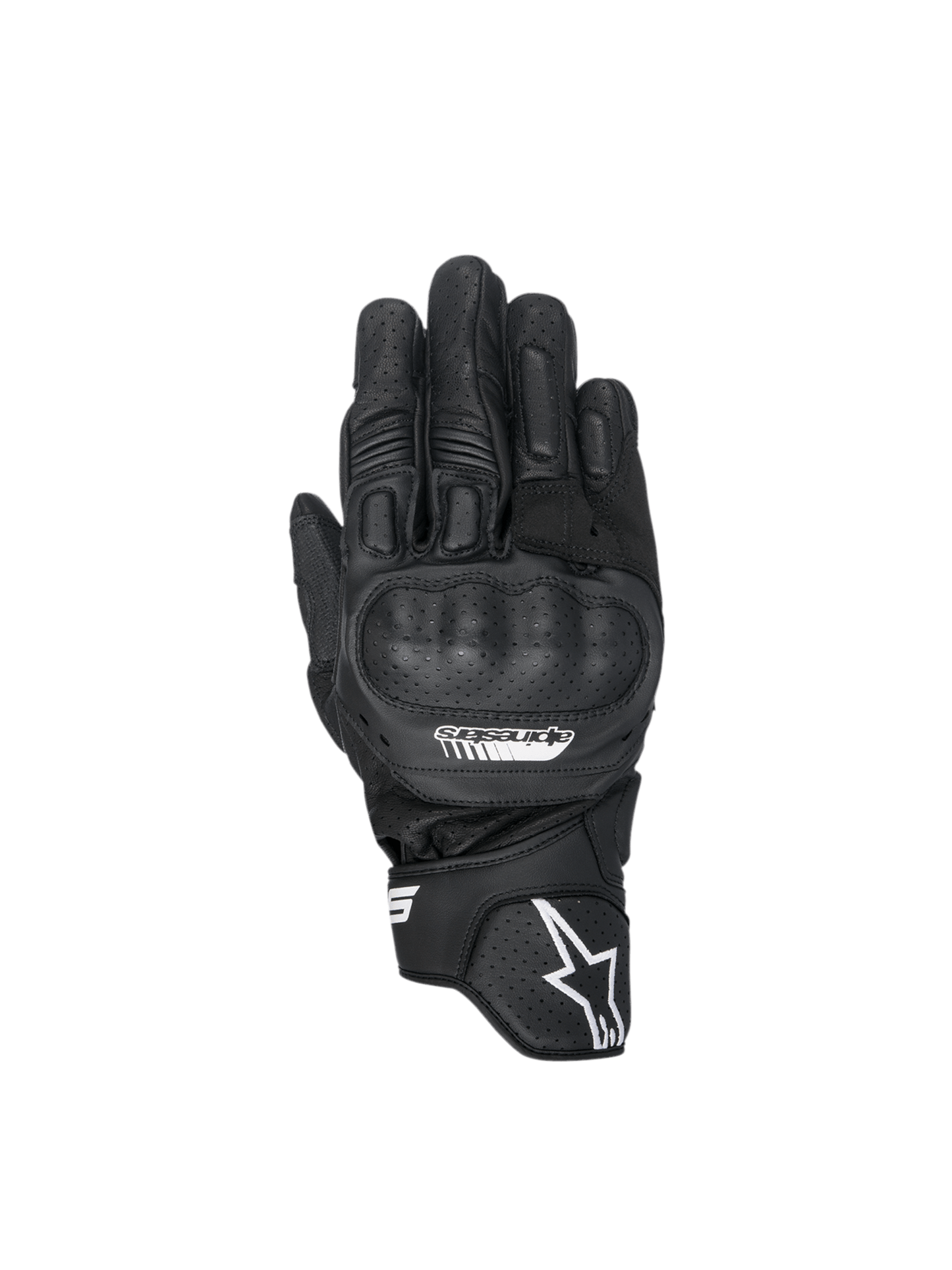 Alpinestars SP-5 Gloves Black motorcycle gloves – image 1