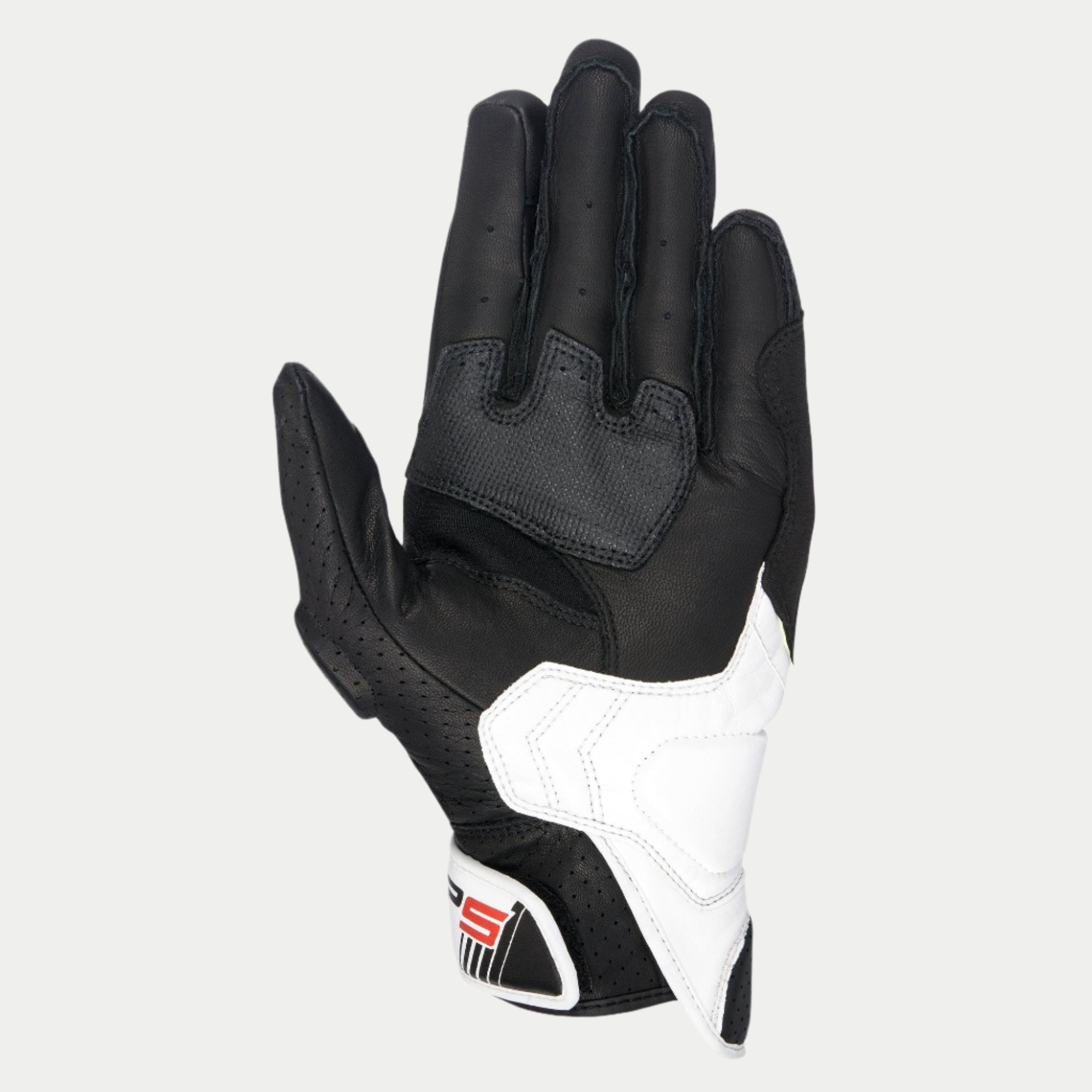 Alpinestars SP-5 Gloves Black/White/Red motorcycle gloves – image 2