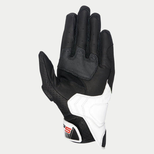 Alpinestars SP-5 Gloves Black/White/Red motorcycle gloves – image 2