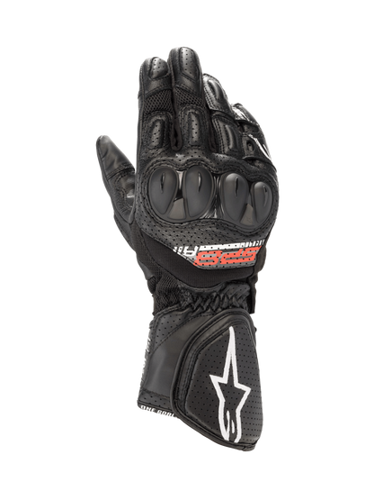 Alpinestars SP-8 V3 Air Gloves Black motorcycle gloves – image 1