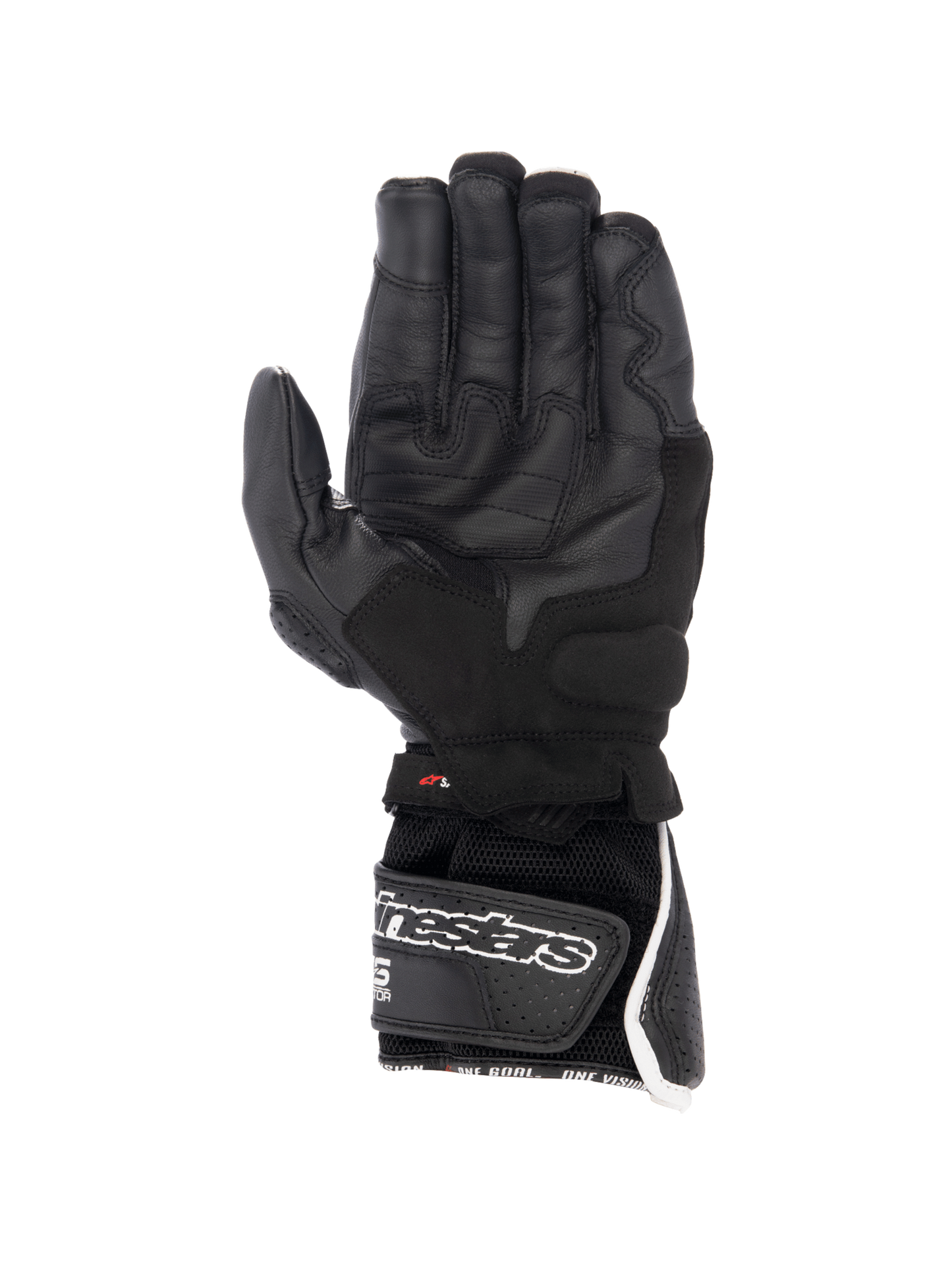 Alpinestars SP-8 V3 Air Gloves Black/White/Bright Red motorcycle gloves – image 2