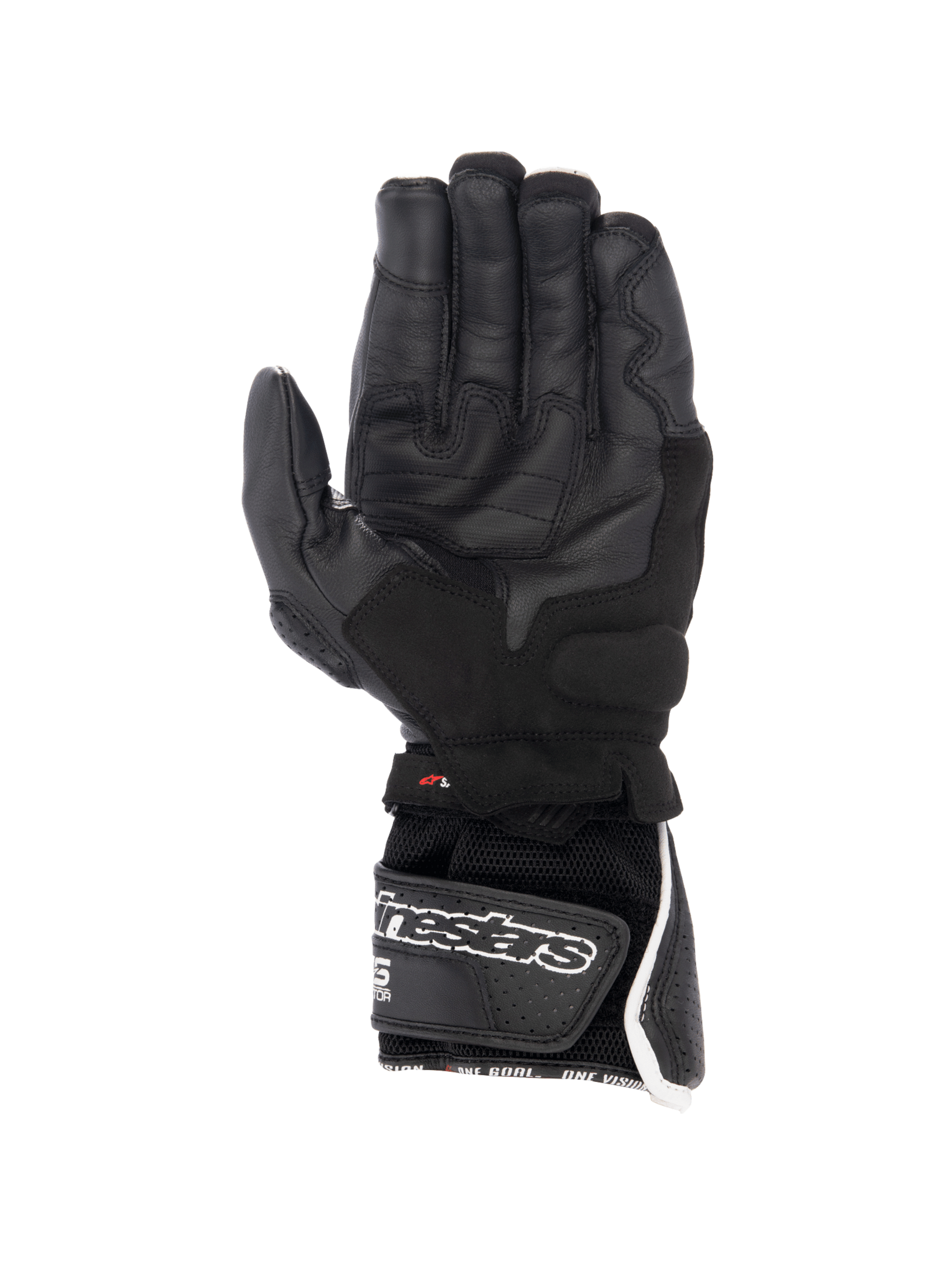 Alpinestars SP-8 V3 Air Gloves Black/White/Bright Red motorcycle gloves – image 2