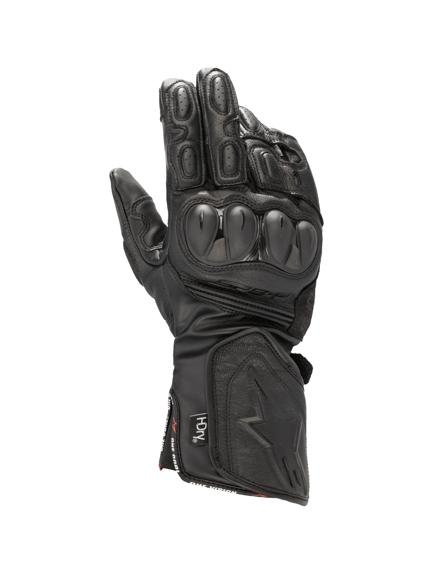 Alpinestars SP-8 HDry® Gloves Black/Black motorcycle gloves – image 1