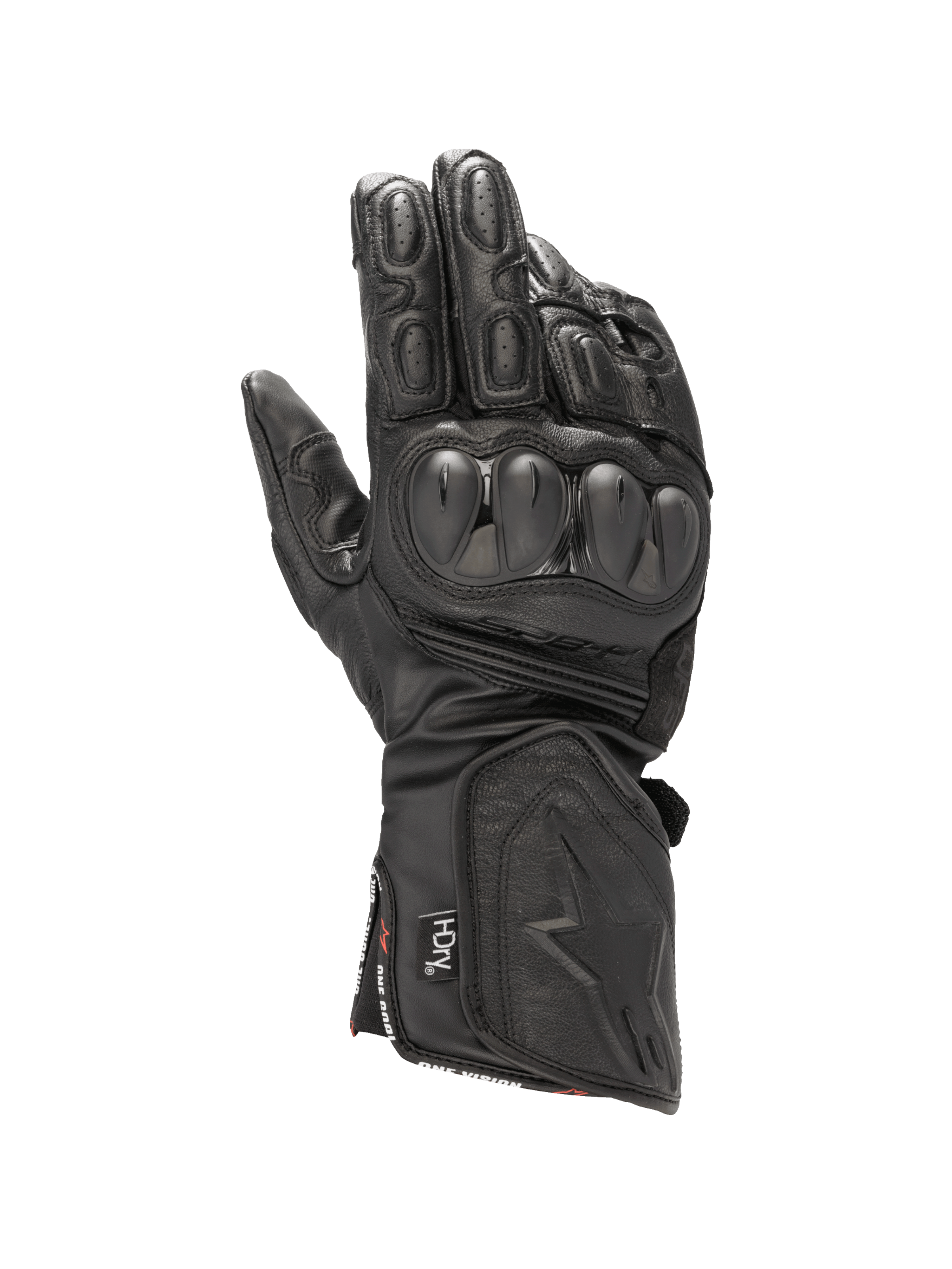 Alpinestars SP-8 HDry® Gloves Black/Black motorcycle gloves – image 1