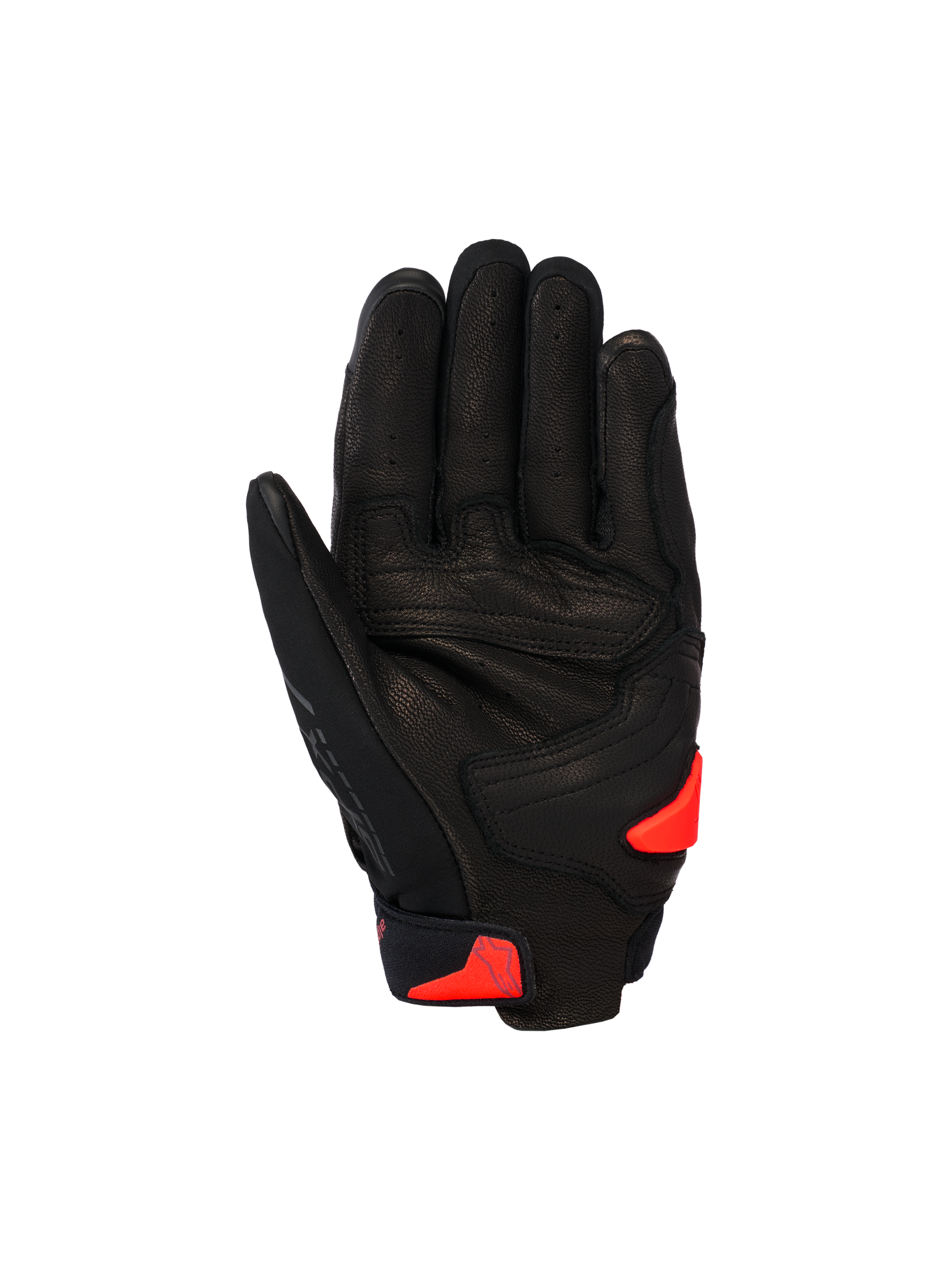 Alpinestars SP X 7 Gloves Black/Dark Red/Red Fluo motorcycle gloves – image 2
