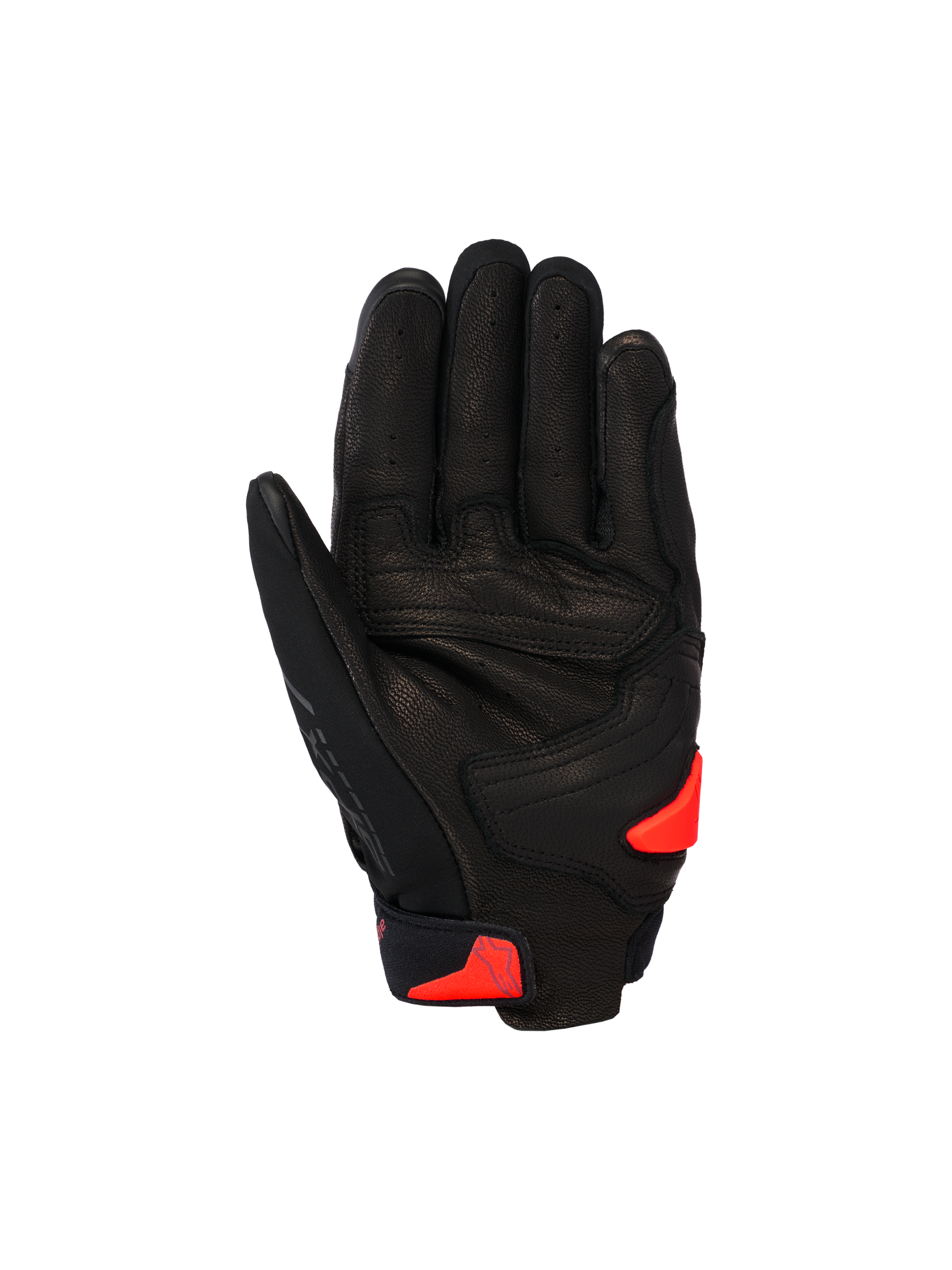 Alpinestars SP X 7 Gloves Black/Dark Red/Red Fluo motorcycle gloves – image 2