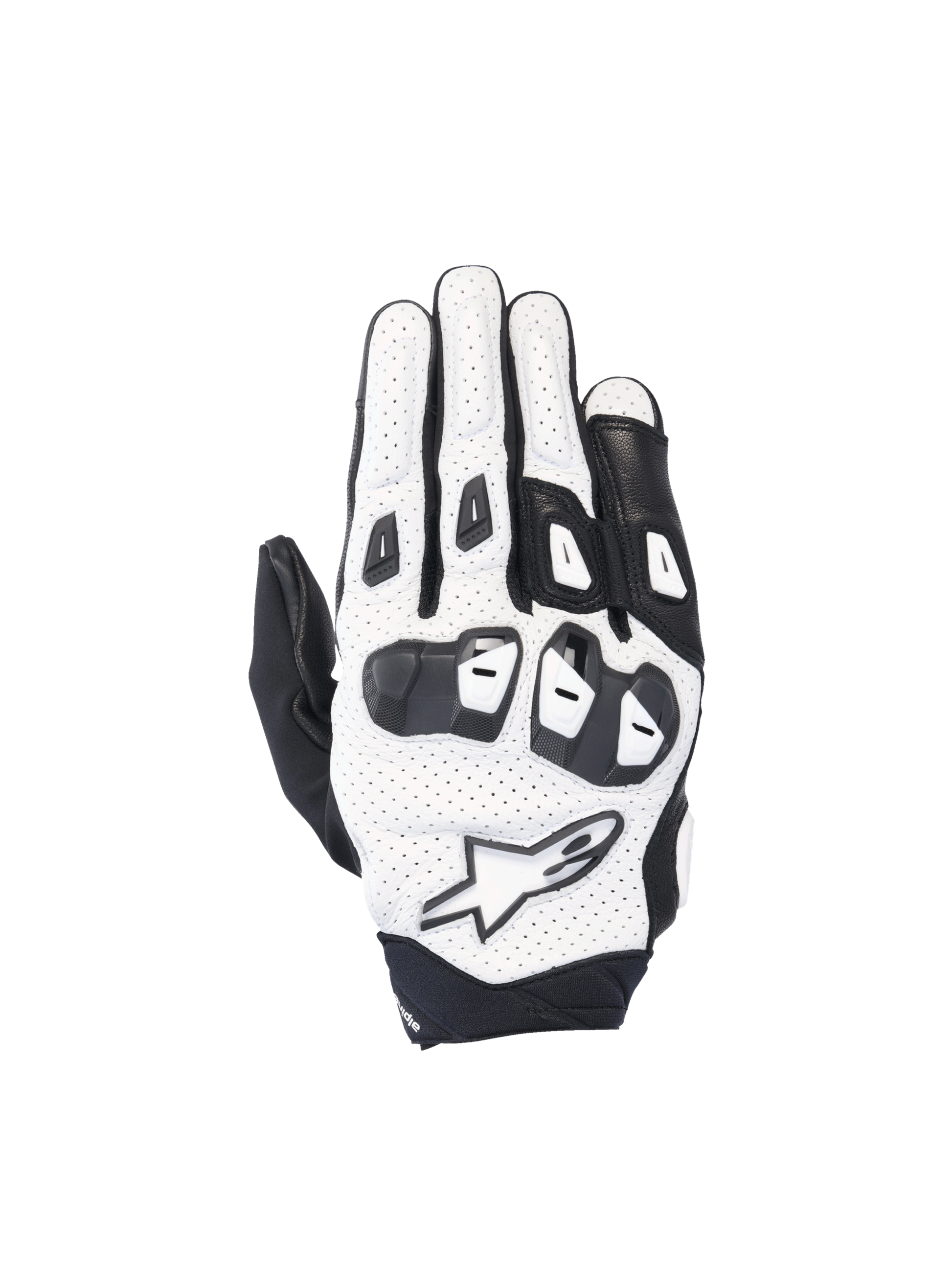 Alpinestars SP X 7 Gloves White/Black motorcycle gloves – image 1