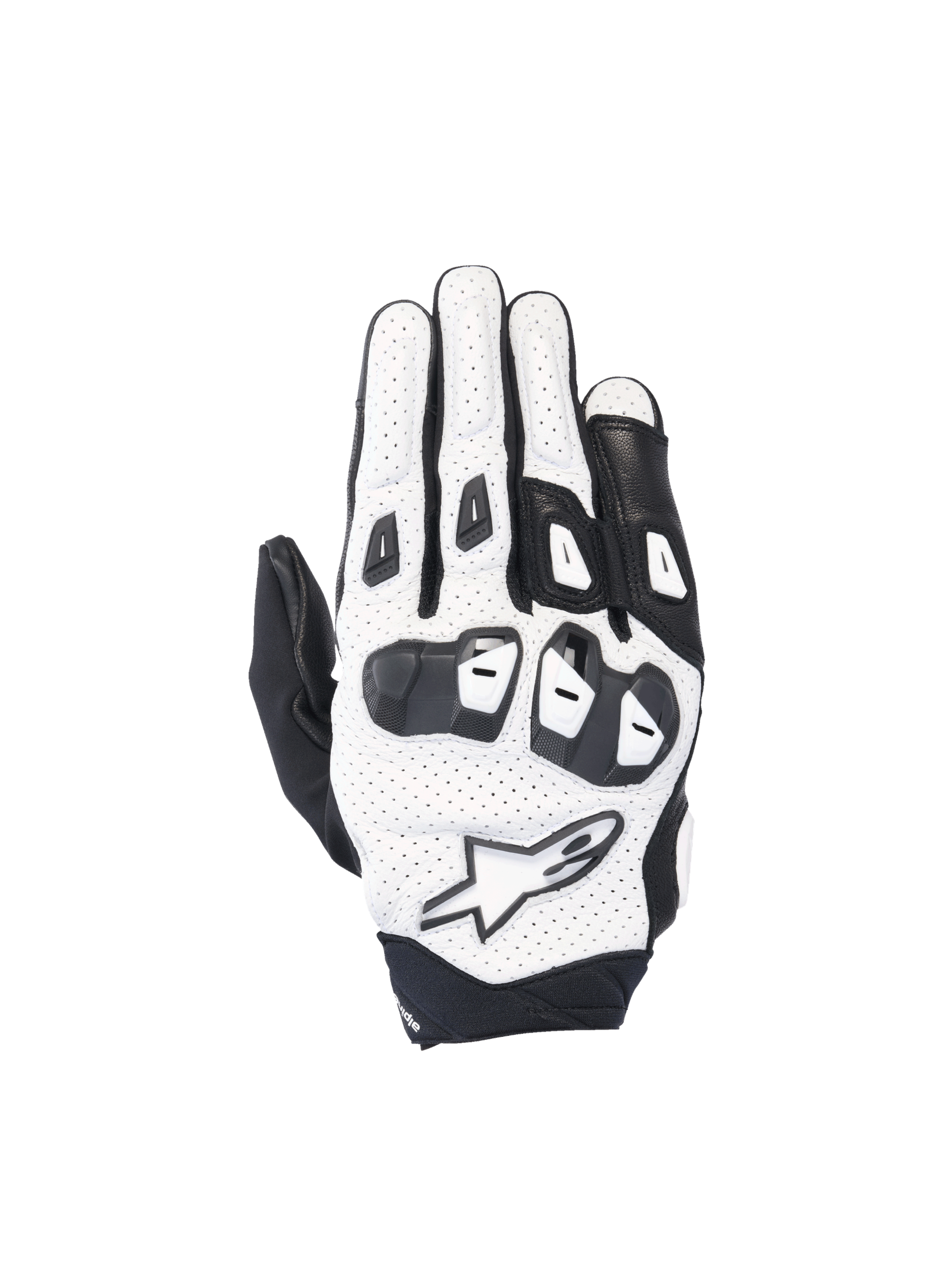 Alpinestars SP X 7 Gloves White/Black motorcycle gloves – image 1