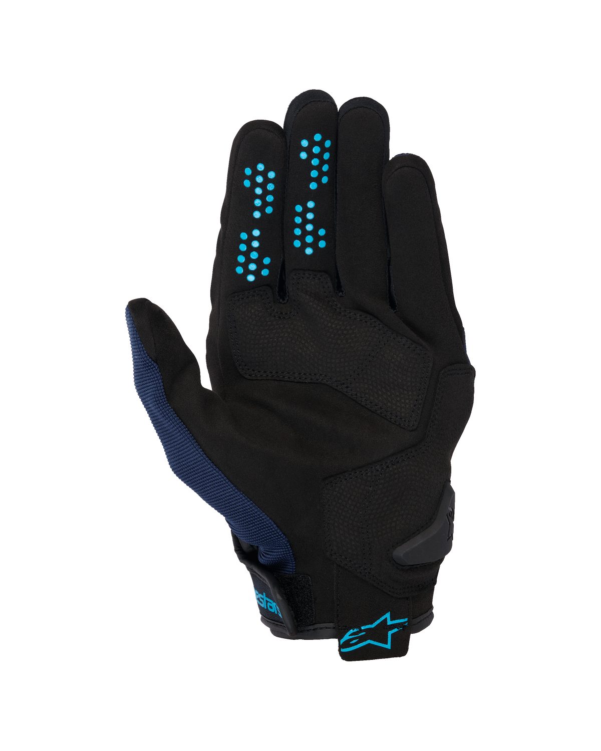 Alpinestars Chrome V2 Gloves Dark Blue/Hawaiian Ocean motorcycle gloves – image 2