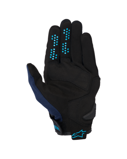 Alpinestars Chrome V2 Gloves Dark Blue/Hawaiian Ocean motorcycle gloves – image 2