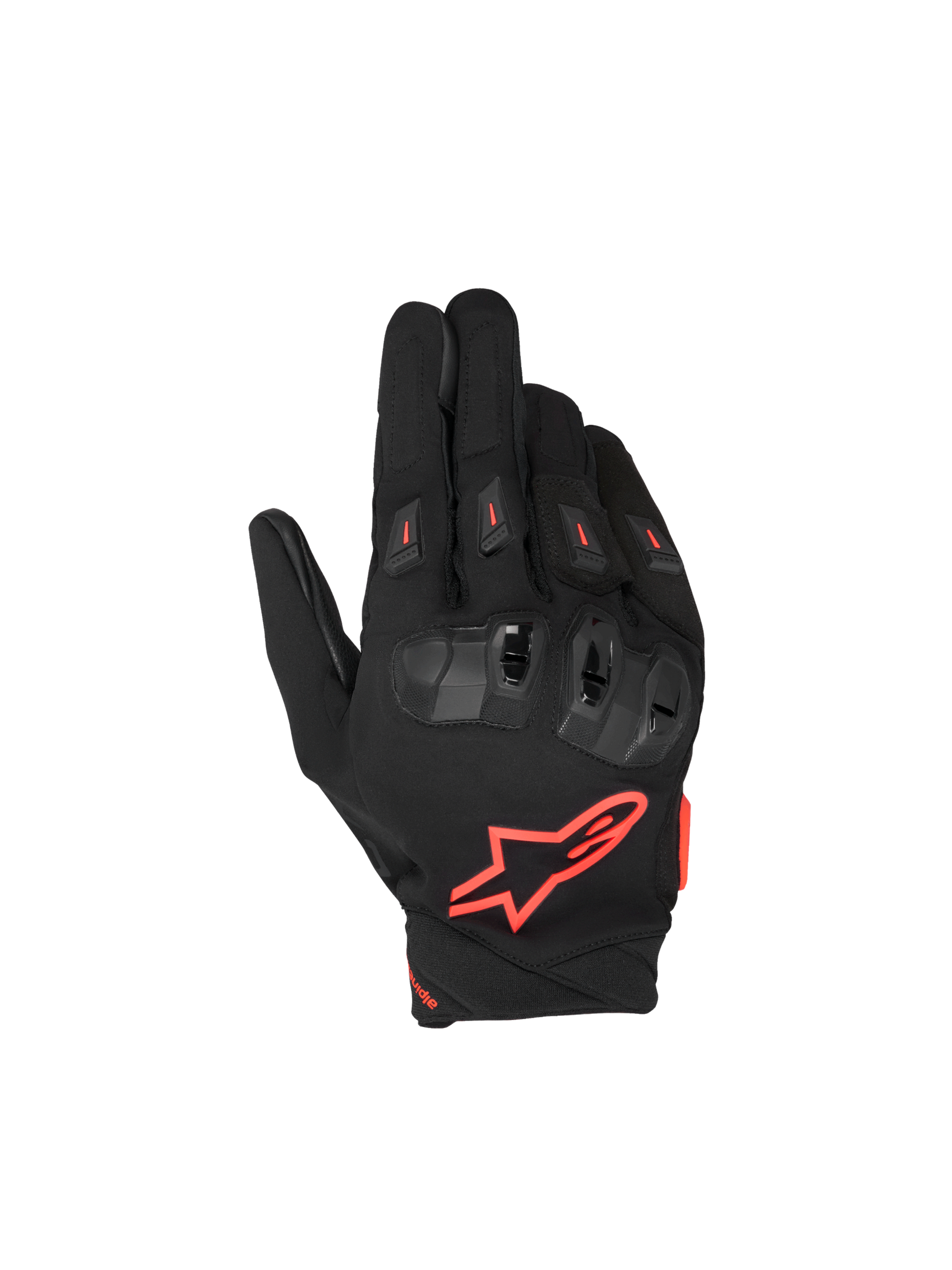 Alpinestars SP X 3 Gloves Black/Red Flo motorcycle gloves – image 1