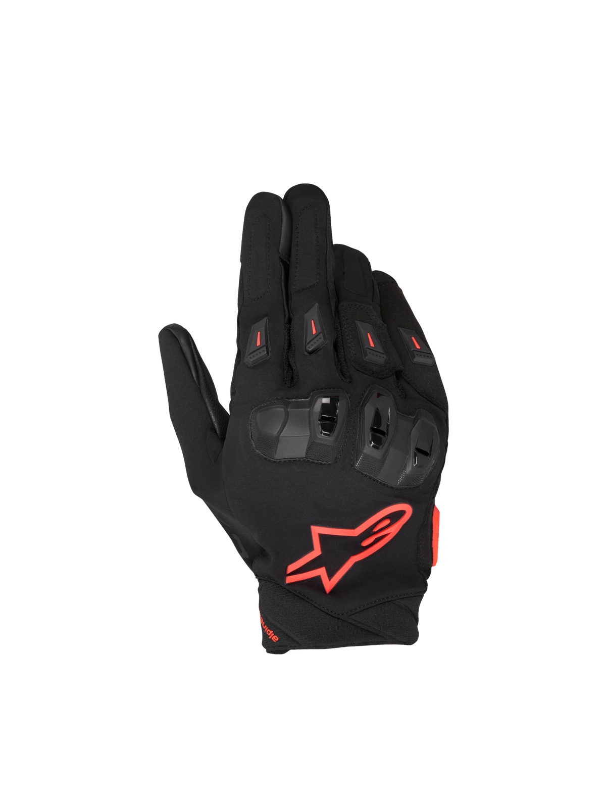 Alpinestars SP X 3 Gloves Black/Red Flo motorcycle gloves – image 1