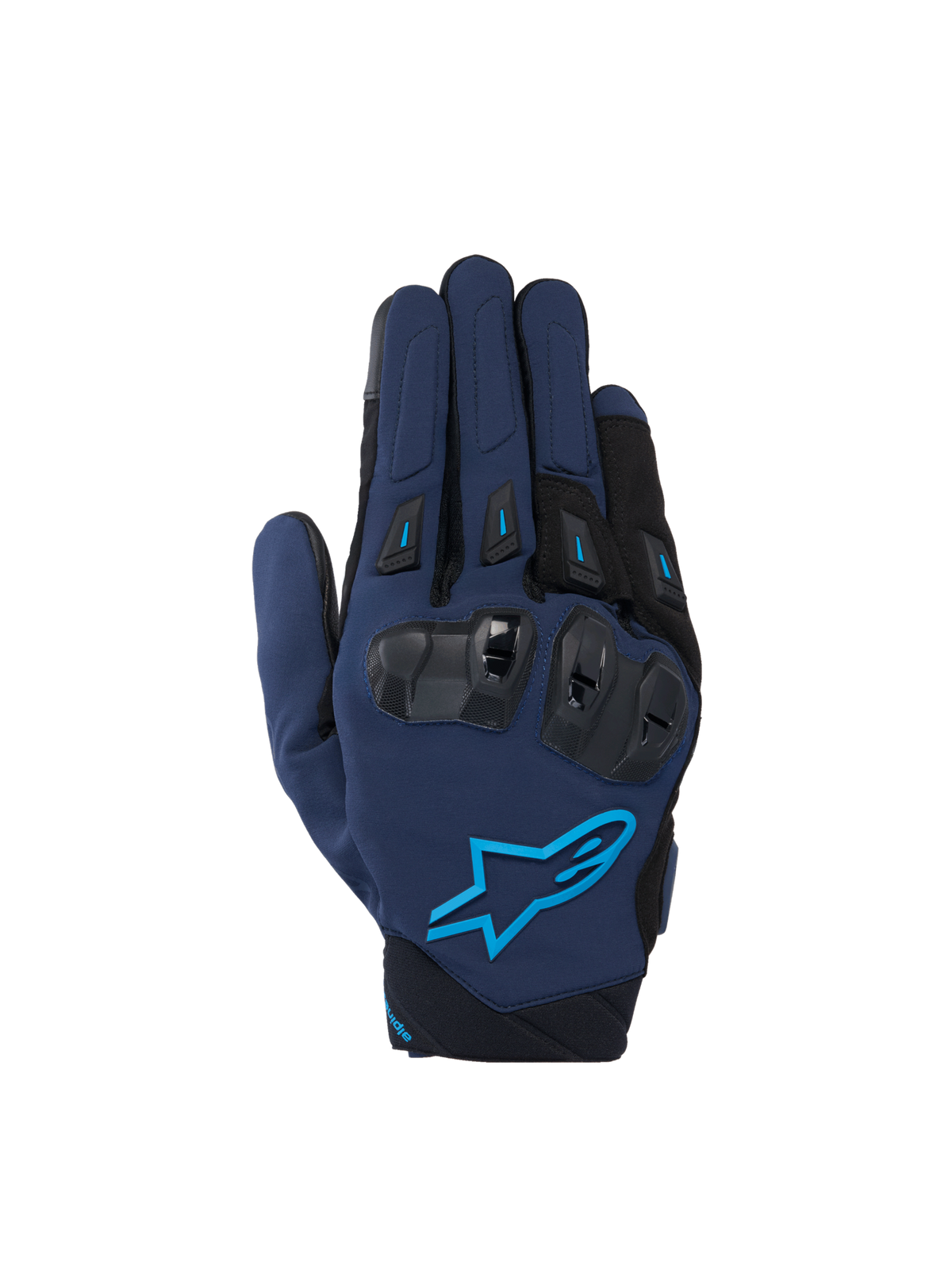 Alpinestars SP X 3 Gloves Dark Blue/Blithe Blue motorcycle gloves – image 1