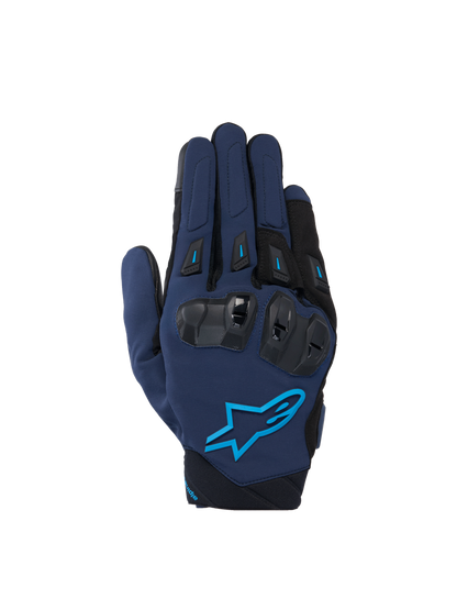 Alpinestars SP X 3 Gloves Dark Blue/Blithe Blue motorcycle gloves – image 1