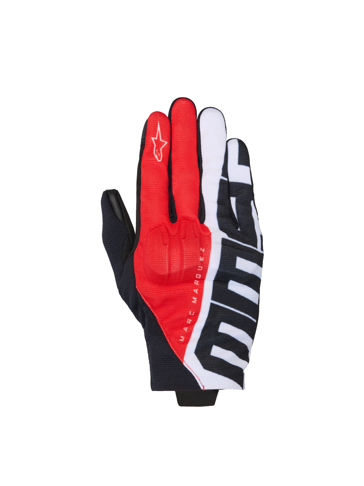Alpinestars MM93 Reef V2 Gloves Black/Bright Red/White motorcycle gloves – image 1