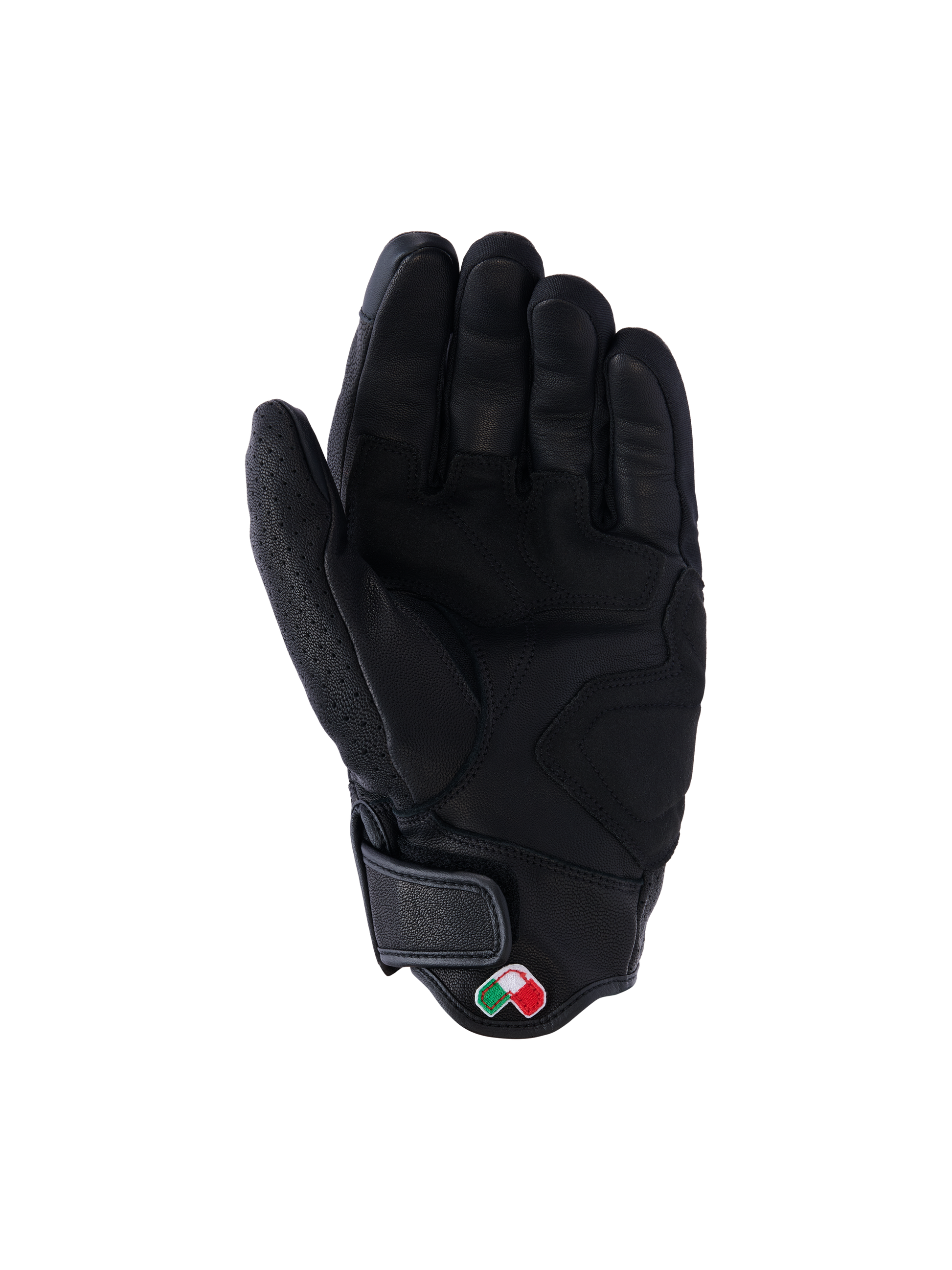 Alpinestars Mustang V3 Leather Gloves Black/Black motorcycle gloves – image 2