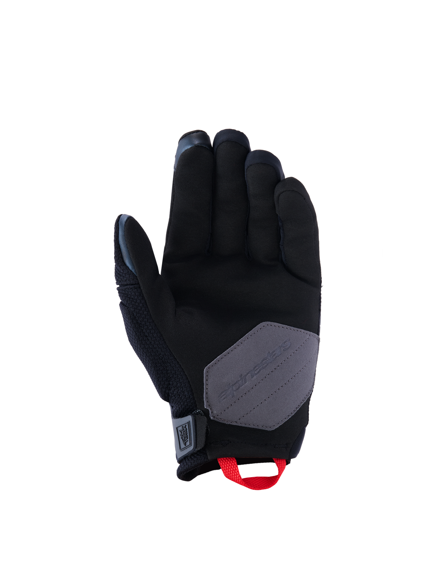 Alpinestars Durack Gloves Black/Deep Gray/Bright Red motorcycle gloves – image 2