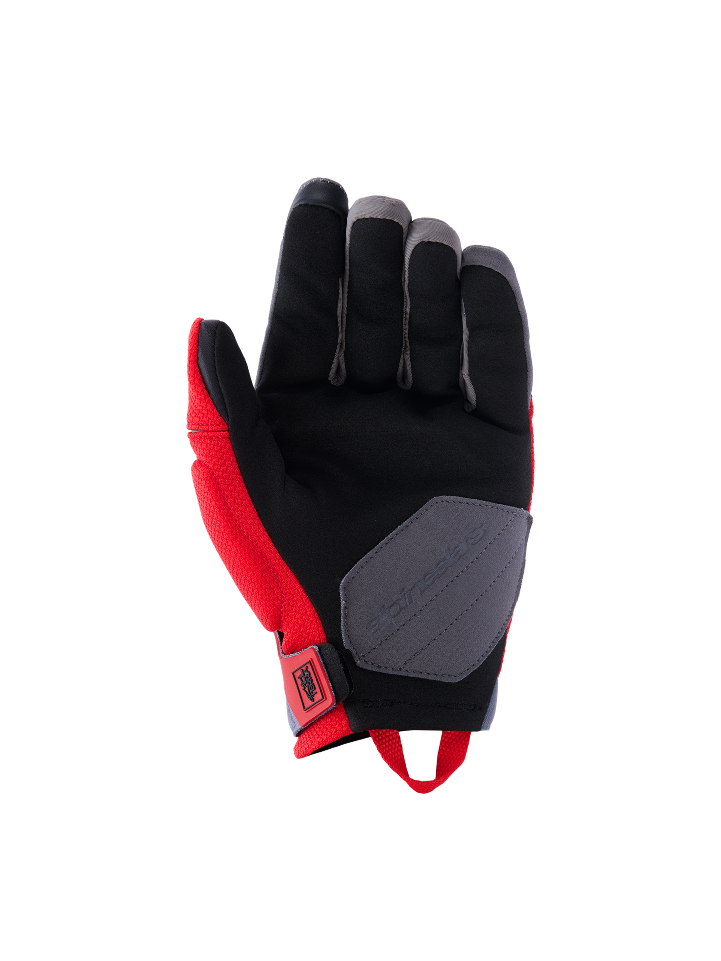 Alpinestars Durack Gloves Bright Red/Walnut motorcycle gloves – image 2