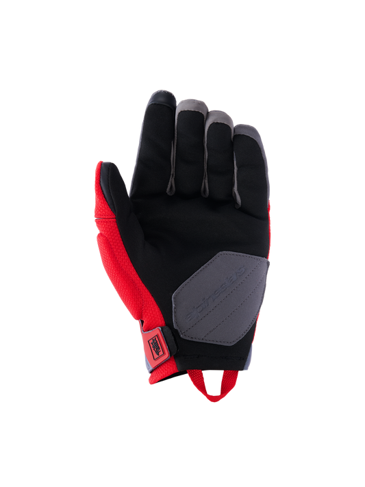 Alpinestars Durack Gloves Bright Red/Walnut motorcycle gloves – image 2