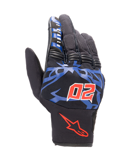 Alpinestars FQ20 Copper Gloves Black/Blue/Bright Red motorcycle gloves – image 1