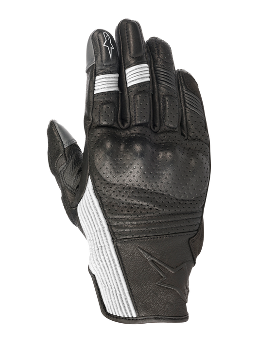 Alpinestars Mustang V2 Gloves Black/White motorcycle gloves – image 1