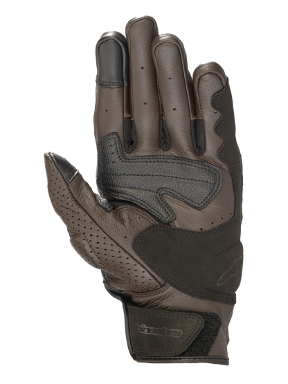 Alpinestars Mustang V2 Gloves Tobacco Brown/Black motorcycle gloves – image 2