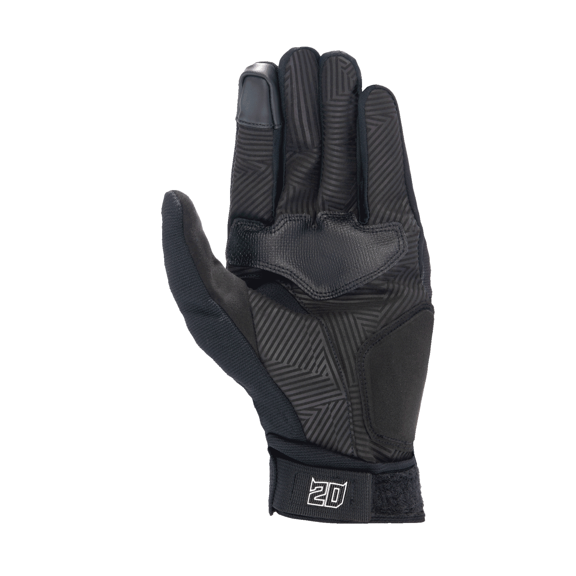 Alpinestars FQ20 Reef Monster Gloves Black/Blue/Bright Red/Green motorcycle gloves – image 2