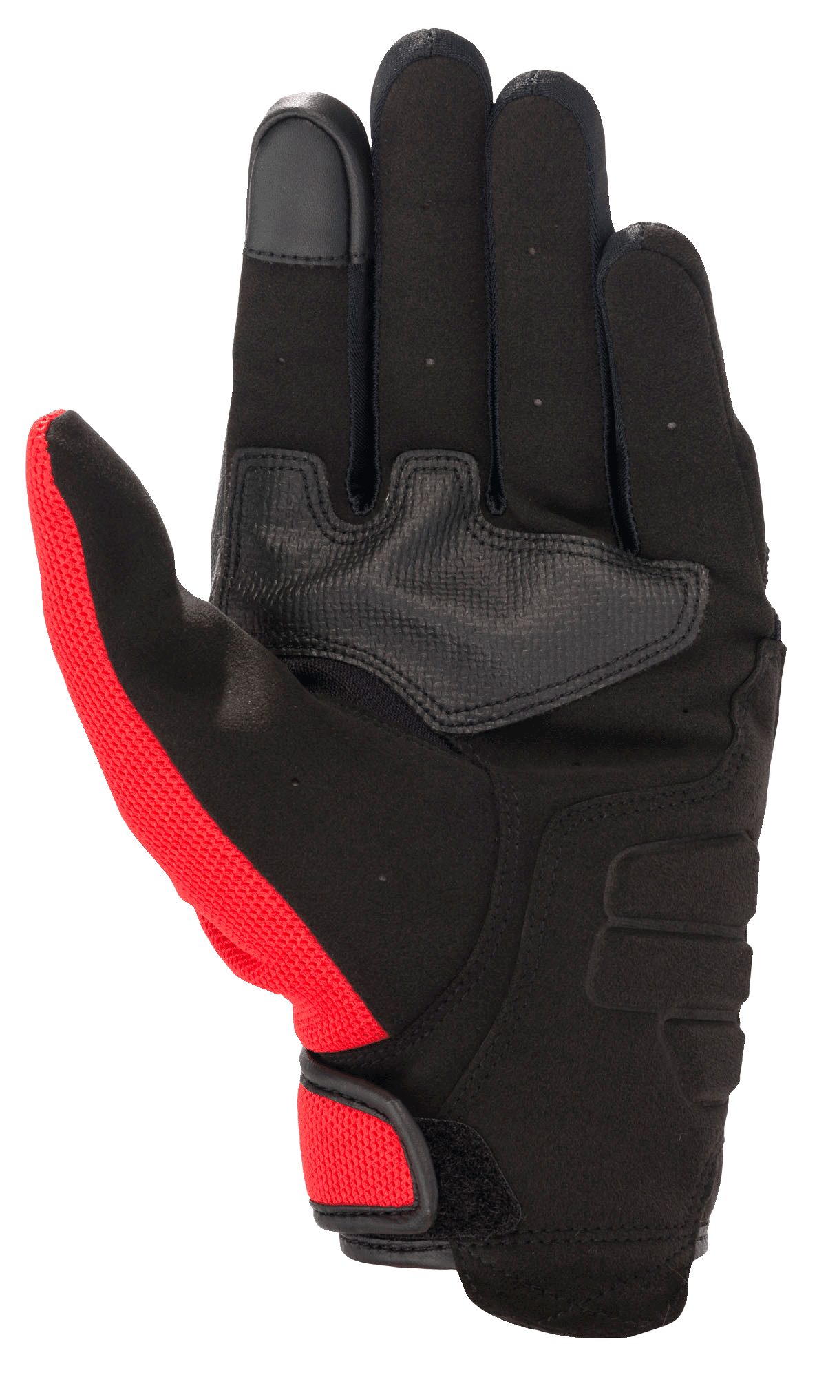 Alpinestars Honda Copper Glove Black/Bright Red/Blue motorcycle gloves – image 2