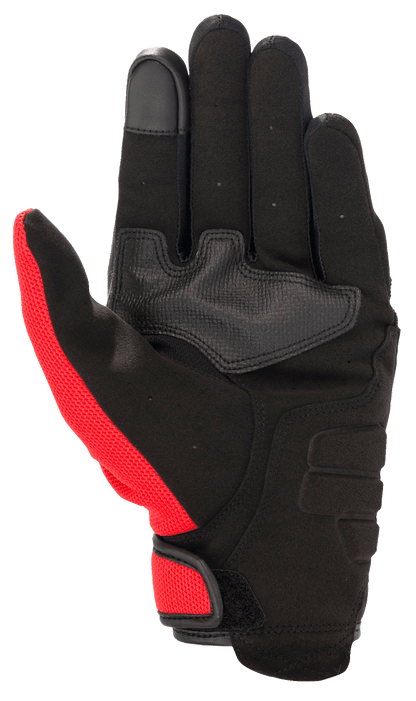 Alpinestars Honda Copper Glove Black/Bright Red/Blue motorcycle gloves – image 2