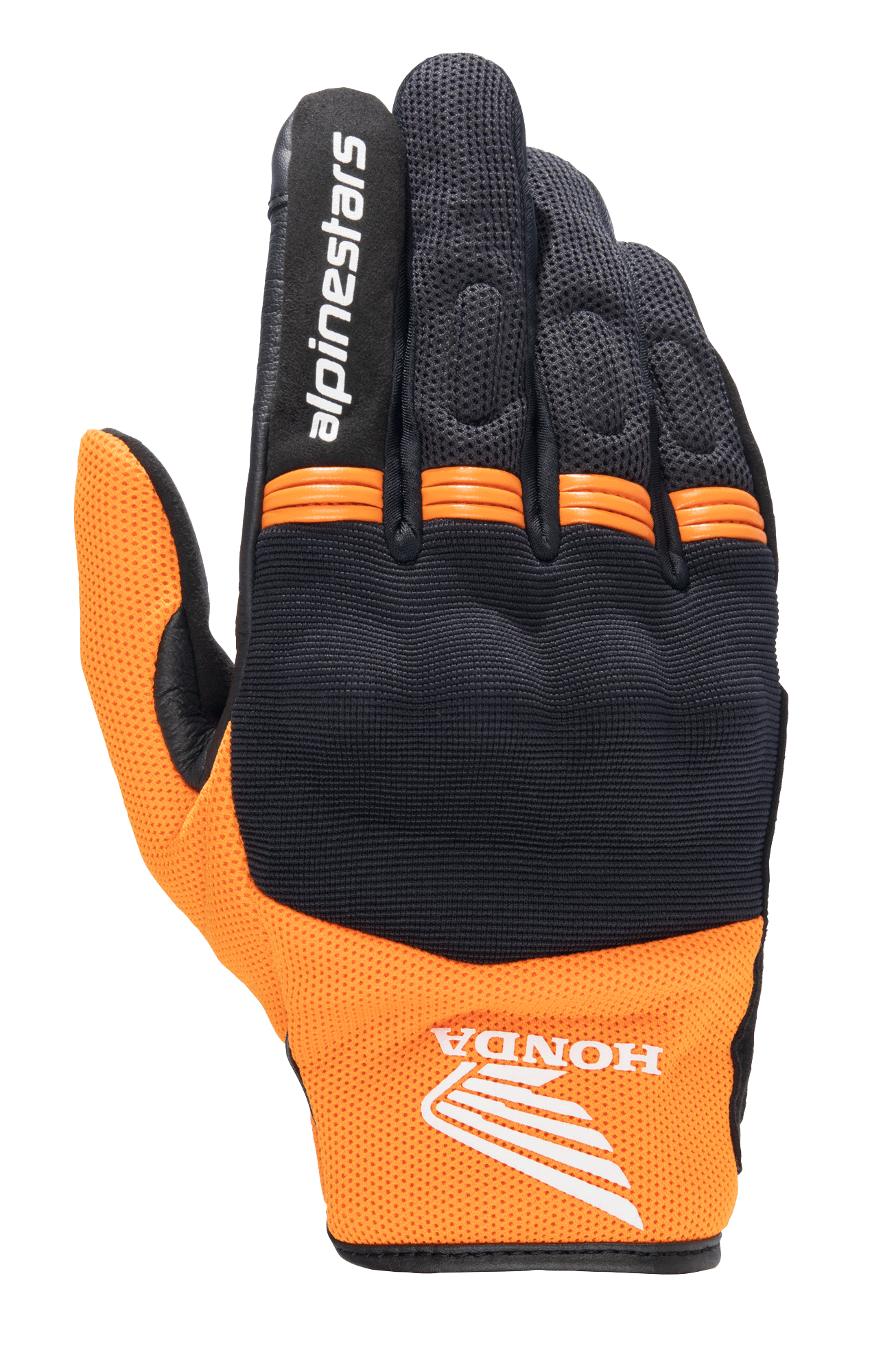 Alpinestars Honda Copper Glove Black/Orange motorcycle gloves – image 1