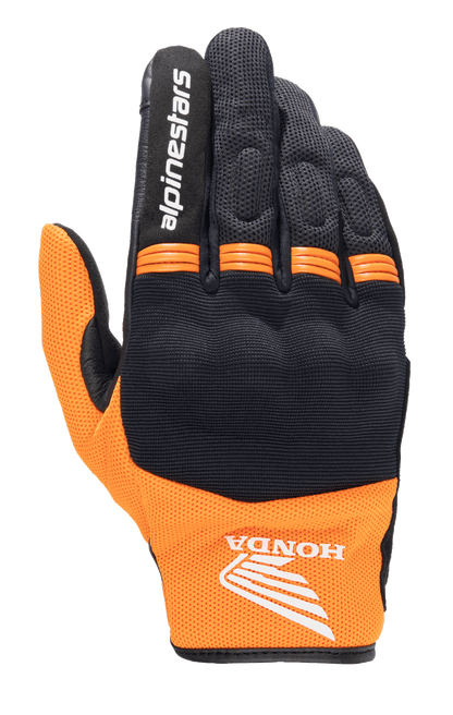 Alpinestars Honda Copper Glove Black/Orange motorcycle gloves – image 1