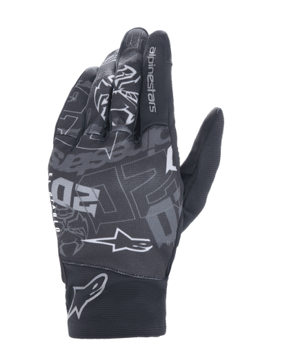 Alpinestars FQ20 Reef Gloves Black/Tar Gray motorcycle gloves – image 3