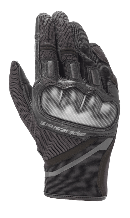 Alpinestars Chrome Gloves Black/Tar Gray motorcycle gloves – image 1