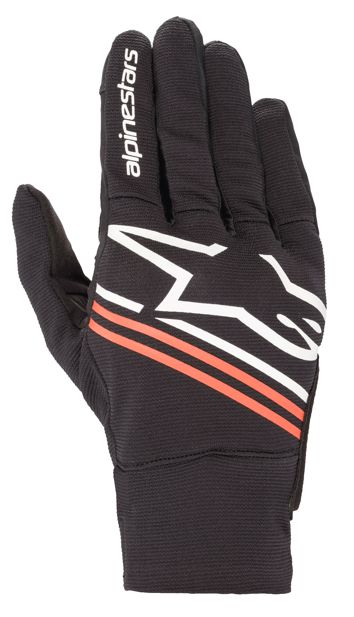 Alpinestars Reef Gloves Black/White/Red Fluorescent motorcycle gloves – image 1