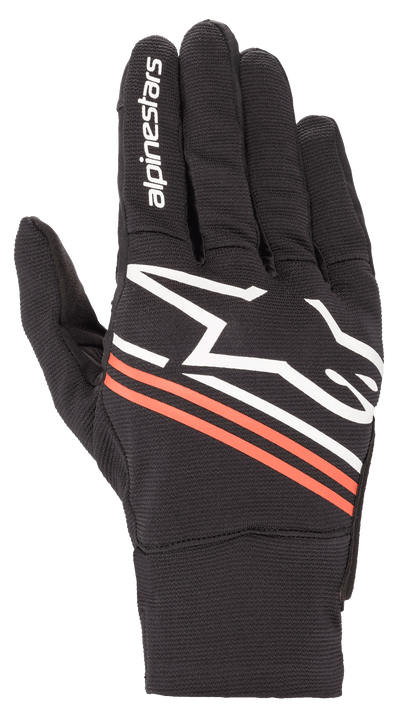 Alpinestars Reef Gloves Black/White/Red Fluorescent motorcycle gloves – image 1